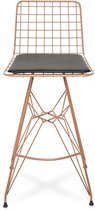 Wire Chair - barkruk - Draadkruk - eetkamerstoel - Brons - Wire Chair Barkruk - Tuinstoel - Draadstoel - Tuintafel - Stoelen