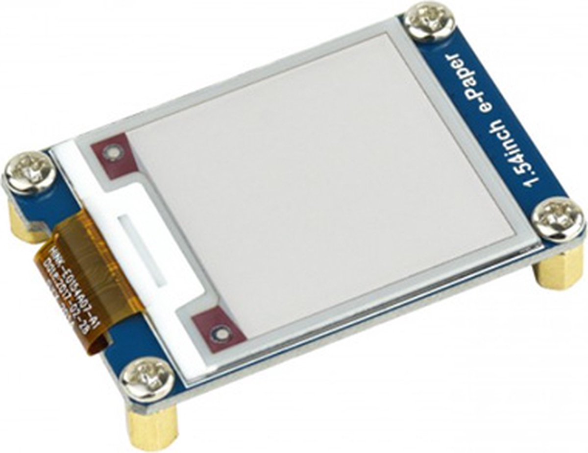200x200, 1.54inch E-Ink display module, three-color | bol.com
