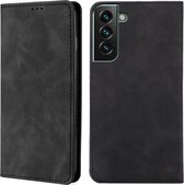 Book Case Samsung Galaxy S22 Plus | Hoogwaardig PU Leren Telefoonhoesje | Lederen Wallet Case | Luxe Uitstraling | Pasjeshouder | Zwart