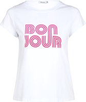 Paprika Dames T-shirt Bonjour - T-shirt - Maat 50