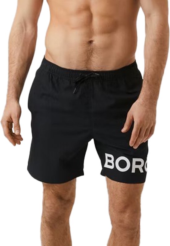 Björn Borg  - Swim Shorts Sheldon Black Beauty - Heren -  Zwembroek - Maat XXL - Zwart