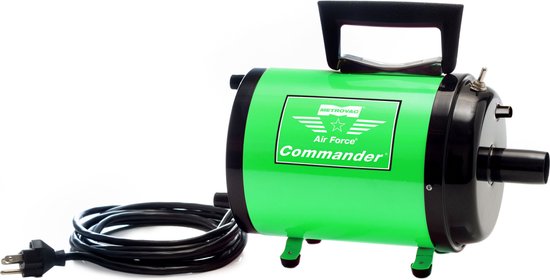 Metrovac Air Force Commander AFTD-3 220/240 V-uitvoering, groen; bij bol.com gelist onder de merknaam Jean Peau
