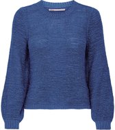 Only Trui Onlgeena L/s Balloon Pullover Nca Knt 15254145 Strong Blue Dames Maat - XL