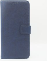 P.C.K. Hoesje/Boekhoesje/Bookcase donkerblauw geschikt voor Apple iPhone 13