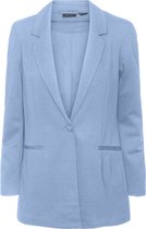 Vero Moda VMEVA LS LOOSE LONG SINGLE BLAZER GA Dames Blazer Blue Bell  - Maat XL