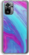 Case Company® - Xiaomi Redmi Note 10S hoesje - Zweverige regenboog - Soft Cover Telefoonhoesje - Bescherming aan alle Kanten en Schermrand