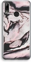 Case Company® - Huawei P Smart (2019) hoesje - Roze stroom - Soft Cover Telefoonhoesje - Bescherming aan alle Kanten en Schermrand