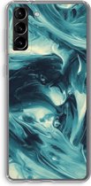 Case Company® - Samsung Galaxy S21 Plus hoesje - Dreaming About Whales - Soft Cover Telefoonhoesje - Bescherming aan alle Kanten en Schermrand