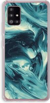 Case Company® - Samsung Galaxy A51 5G hoesje - Dreaming About Whales - Soft Cover Telefoonhoesje - Bescherming aan alle Kanten en Schermrand