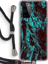 Case Company® - OnePlus 9 Pro hoesje met Koord - Ice Age - Telefoonhoesje met Zwart Koord - Bescherming aan alle Kanten en Over de Schermrand