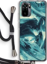 Case Company® - Xiaomi Redmi Note 10 Pro hoesje met Koord - Dreaming About Whales - Telefoonhoesje met Zwart Koord - Bescherming aan alle Kanten en Over de Schermrand