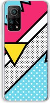 Case Company® - Xiaomi Mi 10T hoesje - Pop Art #3 - Soft Cover Telefoonhoesje - Bescherming aan alle Kanten en Schermrand