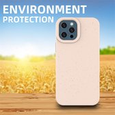 GSMNed – iPhone 12/12 Pro Hoesje Roze –Hoesje – Bio hoesje – iPhone