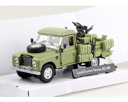 Land Rover Series III 109 Militair 1:43 Cararama