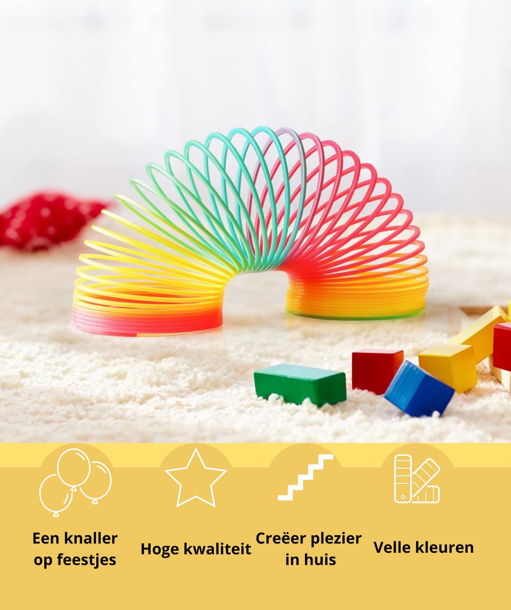 Educatieve Fidget Toys - 2 stuks - tellen Abc leren - Regenboog