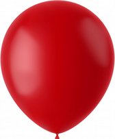 ballonnen 33 cm latex kersenrood 10 stuks