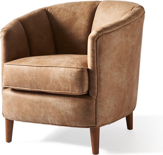 Riviera Maison Fauteuil, Leunstoel met Ronde Arm- en Rugleuning - Rue  Royale Armchair... | bol.com