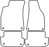 Mattenset Audi A4 - Cabrio uitvoering 2002 - 2008