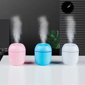 Stoomapparaat- Raagbare Luchtbevochtiger 250ML- Essentiële Olie Diffuser 2 Modes Usb Auto Off Met Led- Voor Thuis Auto Mist Maker gezicht Stoom