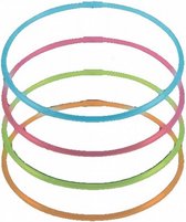 glowsticks kettingen multicolor 56cm 4 stuks