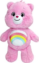 Care Bears (Roze) Pluche Knuffel XL 100 cm groot {Troetelbeertjes grote Plush Toy XXL | Speelgoed Troetelbeer Knuffeldier voor kinderen jongens meisjes | Knuffel en speel met jou f