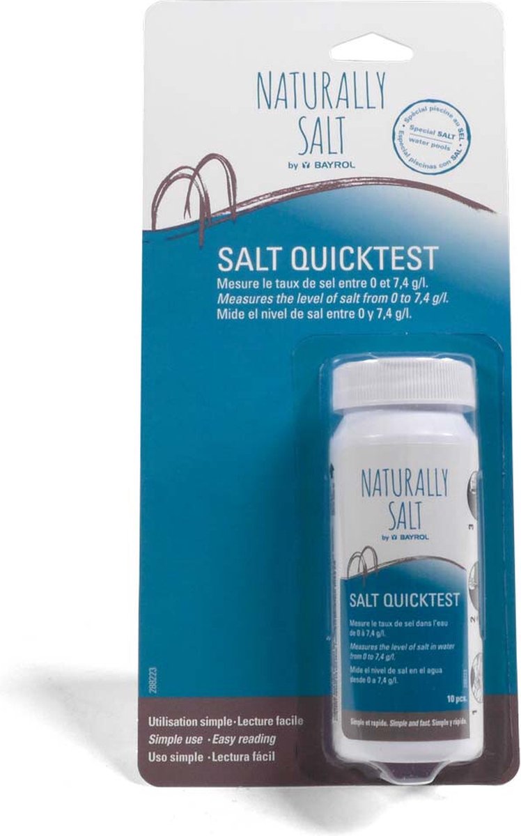 Bayrol testkit voor zout (strips) - zout teststrips