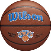 Wilson NBA Team Alliance New York Knicks - basketbal - blauw