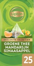 Lipton - Exclusive Selection Groene thee Mandarijn Sinaasappel - 6x 25 zakjes