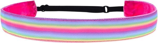 Kinder Haarband - Regenboog #2 - Rainbow | Elastisch | Fashion Favorite