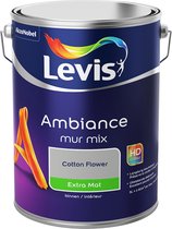 Mix de Peinture pour les murs Levis Ambiance - Extra Mat - Fleur de Cotton - 5L