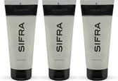 SIFRA - Shampoo parfumvrij - Alle haartypes - 3 stuks - 200 ml