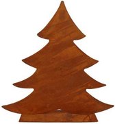 kerstboom Bogdan 30 cm staal roestbruin