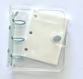 Blij Kind - notitieboekje - mini - a7 - transparant - mint - notebook