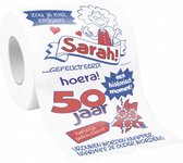 toiletpapier Sarah dames 10 x 9 cm papier wit