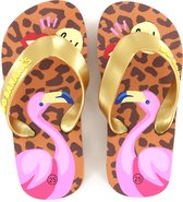 Go Banana's - Flipflops Flamingo - Leopardo Pink 25