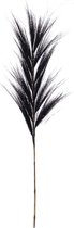 Balivie - Decoratief beeld of figuur - Graspluim - Grass Plume - Rayang Grass - Bamboe steel - Zwart - 38x1x118 cm