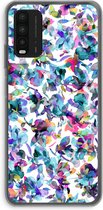 Case Company® - Xiaomi Redmi 9T hoesje - Hibiscus Flowers - Soft Cover Telefoonhoesje - Bescherming aan alle Kanten en Schermrand