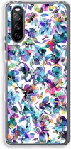 Case Company® - Sony Xperia 10 III hoesje - Hibiscus Flowers - Soft Cover Telefoonhoesje - Bescherming aan alle Kanten en Schermrand