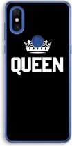 Case Company® - Xiaomi Mi Mix 3 hoesje - Queen zwart - Soft Cover Telefoonhoesje - Bescherming aan alle Kanten en Schermrand