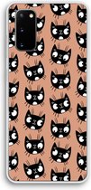 Case Company® - Samsung Galaxy S20 hoesje - Kat - Soft Cover Telefoonhoesje - Bescherming aan alle Kanten en Schermrand