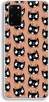 Case Company® - Samsung Galaxy S20 Plus hoesje - Kat - Soft Cover Telefoonhoesje - Bescherming aan alle Kanten en Schermrand