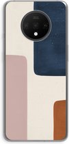 Case Company® - OnePlus 7T hoesje - Geo #5 - Soft Cover Telefoonhoesje - Bescherming aan alle Kanten en Schermrand