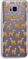 Case Company® - Samsung Galaxy S8 Plus hoesje - Alpacas - Soft Cover Telefoonhoesje - Bescherming aan alle Kanten en Schermrand