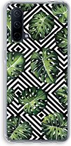 Case Company® - OnePlus Nord CE 5G hoesje - Geometrische jungle - Soft Cover Telefoonhoesje - Bescherming aan alle Kanten en Schermrand