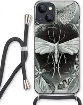 Case Company® - iPhone 13 hoesje met Koord - Haeckel Tineida - Telefoonhoesje met Zwart Koord - Extra Bescherming aan alle Kanten en Over de Schermrand