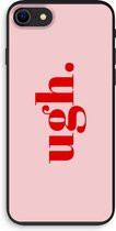 Case Company® - iPhone 7 hoesje - Ugh - Biologisch Afbreekbaar Telefoonhoesje - Bescherming alle Kanten en Schermrand