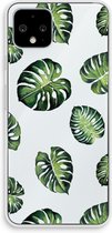 Case Company® - Google Pixel 4 hoesje - Tropische bladeren - Soft Cover Telefoonhoesje - Bescherming aan alle Kanten en Schermrand