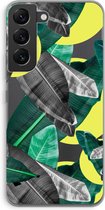 Case Company® - Samsung Galaxy S22 hoesje - Fantasie jungle - Soft Cover Telefoonhoesje - Bescherming aan alle Kanten en Schermrand