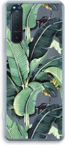 Case Company® - Sony Xperia 5 II hoesje - Bananenbladeren - Soft Cover Telefoonhoesje - Bescherming aan alle Kanten en Schermrand