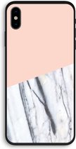 Case Company® - iPhone XS hoesje - A touch of peach - Biologisch Afbreekbaar Telefoonhoesje - Bescherming alle Kanten en Schermrand